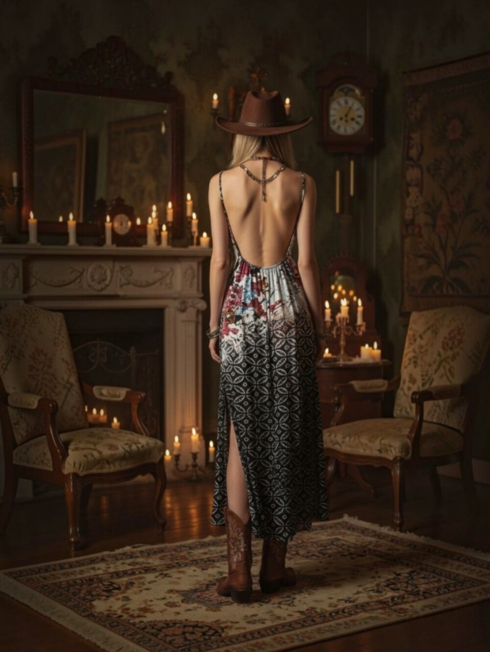 NWT! Free People Nomad Open Back Maxi Dress - Picture 6 of 16